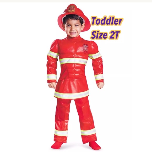 costumes fireman firefighter toddler